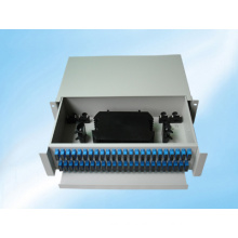 Rack Mount ODF Distribution Box 48 Core Fiber Optic Patch Panel